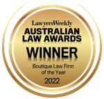 Boutique Firm of the Year (Winner) Boutique Firm of the Year (Winner)